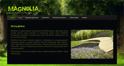 Desktop Screenshot of magnolia-ogrody.pl